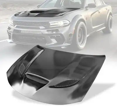 DODGE CHARGER SRT8 HELLCAT LOOK HOODR BODY KIT 2015 2016 2017 2018 2019 2020 2021 2022 2023 WE ALSO...