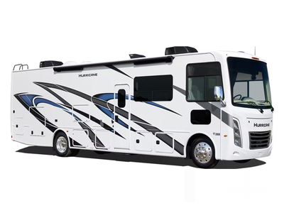 Thor Motor Coach Hurricane Class A gas motorhome 29M highlights: Full-Wall Slide 39in.in. Living Are...
