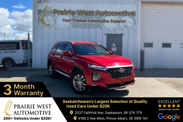 2020 Hyundai Santa Fe SE AWD | Remote Start | Heated Seats