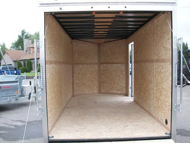 2025 Weberlane CARGO 7' X 14' V-NOSE RAMPE 7' HT VTT MOTO TRACTE in Cargo & Utility Trailers in Laval / North Shore - Image 12