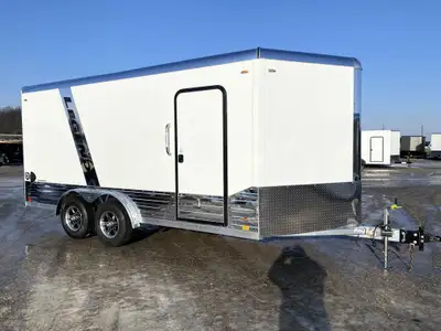 Legend 8 Wide Aluminum Deluxe V-Nose Trailer is $19,190.00 or $383.76/month! Ord: 73116 - Ser: 5WMBE...