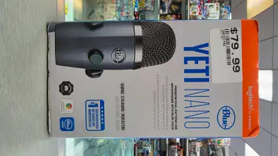 Blue Yeti Nano Premium Dual-Pattern Microphone - BRAND NEW, View more