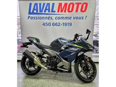 Laval Moto 2022 Kawasaki NINJA 400 ABS Fin de saison = meilleures offres! Réservez maintenant et rou...