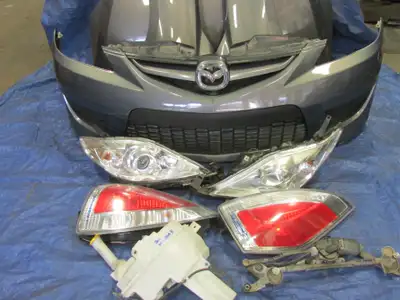 Item For Sale ! Used Off 2010 Mazda5 Gray Color Fender Each $95 / Hood $120 / front bumper $150 /Hea...