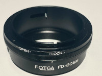 Lens mount adaptor Canon EOS-M to FD