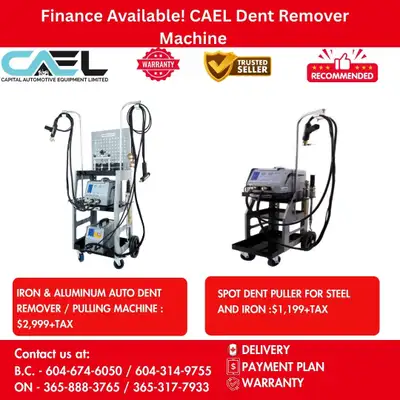 Finance Available! CAEL Dent Remover Welding Machine 1,199 Precision - Efficient - Durable The CAEL...