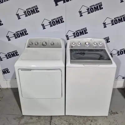Used Washer Dryer GE GTW495DMNWS & GTD45EBMRWS 27″ Refurbished, View more