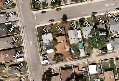 Prime 0.10-acre building lot in a central location with alley access, offering an excellent developm...