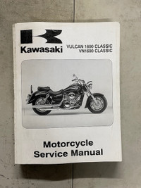 Sm328 Kaw Vulcan 1600 Classic VN1600 Motorcycle Service Manual