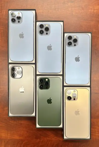 iPhone 13 MINI,13,13 PRO, 13 PRO MAX-GREAT DEALS !!!, View more