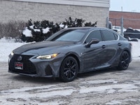 2024 LEXUS IS 300 F-SPORT 2 ONLY 11,000KM AWD / RED LEATHER INTERIOR / NAVIGATION / SUMMER WINTER RI... (image 1)