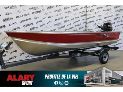 Alary Sport 2025 Lund SSV-16 +MERCURY 25 HP & remorque Lund SSV-16 +MERCURY 25 HP & remorque 2025 Ce...