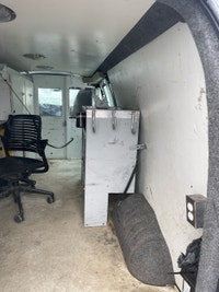 CONTRACTOR TRUCK! STORAGE DESK OFFICE AREA AT THE REAR! GREAT IF YOU NEED TO WORK ON THE GO! APPROX... (image 8)