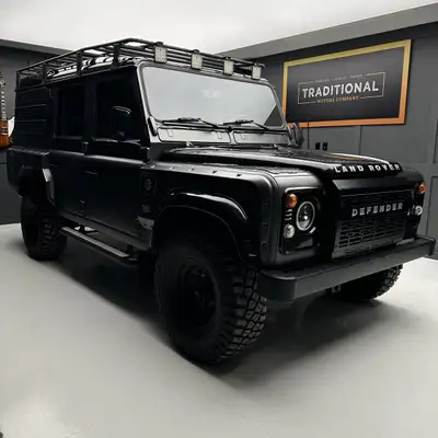 Check out this stunning 2001 Land Rover Defender 110 300 TDI. This truck is beautiful! Just imported...