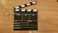 Movie Clapperboard / Film Slate Great for Home theatre Decor. 