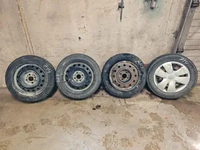 14" Toyota Steel Rims 4x100 $140 (Set of 4) Selling a set of 14-inch Toyota steel rims (4x100 bolt p...