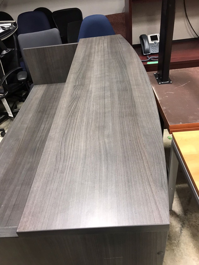 Tuxedo Color Reception Desk with BoxFile & PedestalCall us! Desks