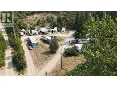 Investment opportunity at Cedar Cove Mobile Home Park in beautiful Christina Lake. This well-positio...