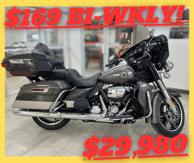 PAYMENTS AS LOW AS $169 BY-WEEKLY. 2023 HARLEY DAVIDSON ELECTRA GLIDE ULTRA LTD (FLHTK) IN LIKE NEW...