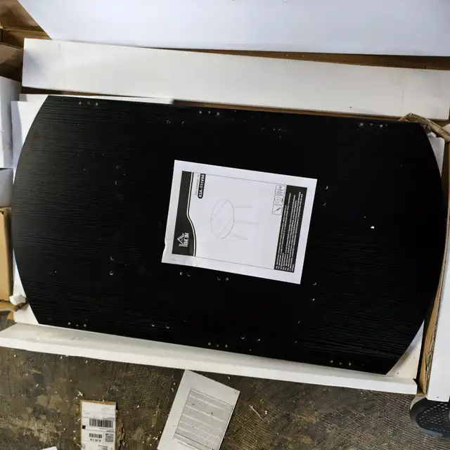 BNIB - HOMCOM Folding Dining Table, Round Drop Leaf Table... LOT in Dining Tables & Sets in Oshawa / Durham Region - Image 10