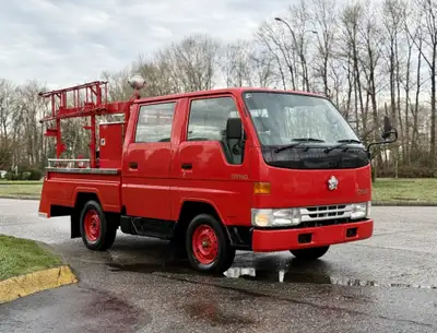 2001 Toyota Dyna Toyoace Right Hand Drive Japanese Import Ex Firetruck Storage Compartments V40BSX T...