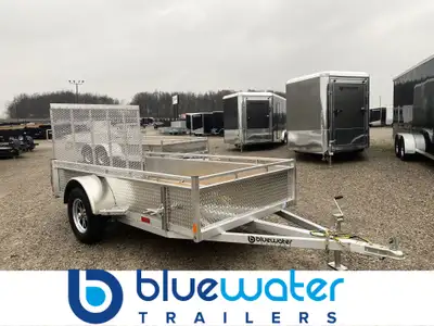 Canadian Mennonite Built Single Axle Aluminum Utility Trailer is $3,695.00 or $73.89/month! Ord: E16...