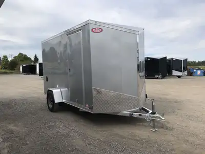 LEGACY LITE ALL-ALUMINUM ENCLOSED CARGO TRAILER 6'x12' LIGHTWEIGHT, LOW-MAINTENANCE, AND BUILT TO LA...
