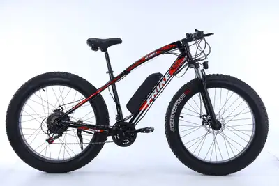 NEW 26″ ELECTRIC FAT TIRE E BIKE 250W 1112558, View more