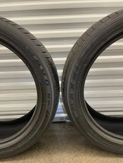Pair2: 255/45 R20 105 V XL Maxxis Bravo HP M3. FIRM $150: Two Used All Seasons Touring Tires. FIRM T...