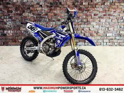 2017 Yamaha YZ 450 F Une moto motocross hautes performances, pensée pour les passionnés de vitesse e...