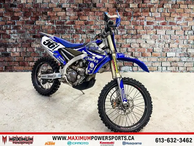 2017 Yamaha YZ 450 F in Dirt Bikes & Motocross in Ottawa - Image 2