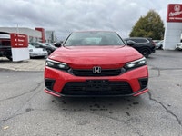 Command attention in this vibrant Rallye Red 2022 Honda Civic Sedan Sport, engineered to make every... (image 1)