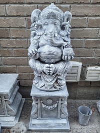 Concrete Ganesh statue