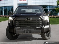 Introducing the stunning 2026 Toyota Tundra 4x4 Crewmax Platinum Hybrid in a sophisticated Midnight... (image 1)