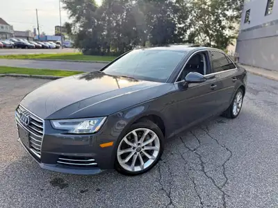 2017 Audi A4 Quattro BLACK ON BLACK | FULLY LOADED | SUPER CLEAN 138,000 km Quattro AWD Navigation B...