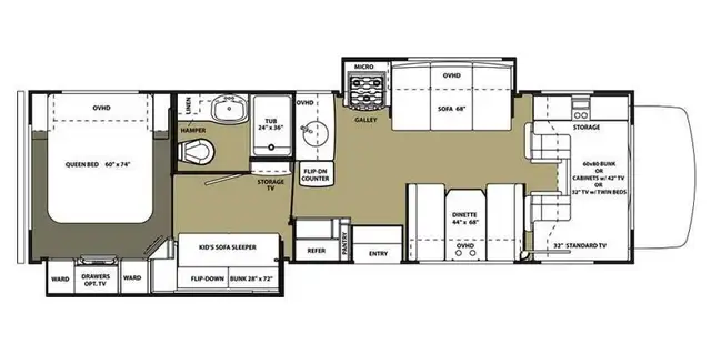 2015 Forester 3171DS in RVs & Motorhomes in Thetford Mines - Image 3