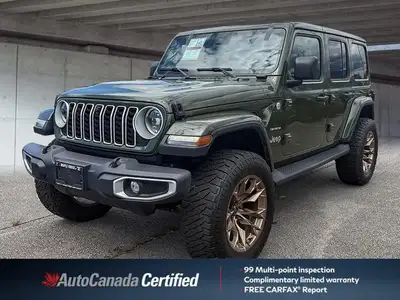 Unleash your spirit of adventure with this stunning 2024 Jeep Wrangler Sahara, finished in the rugge...