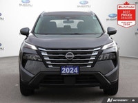 New Price! Brilliant Silver Metallic 2024 Nissan Rogue SV AWD CVT with Xtronic 1.5L DOHC APPLE CAR P... (image 7)