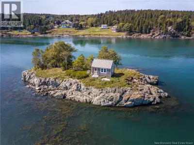 Tucked just off the shore of Deer Island in Leonardville, this enchanting small island retreat offer...