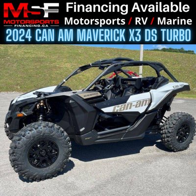 Welcome to Motorsports Financing - Kelowna! 2024 Can am Maverick X3 Ds Turbo
