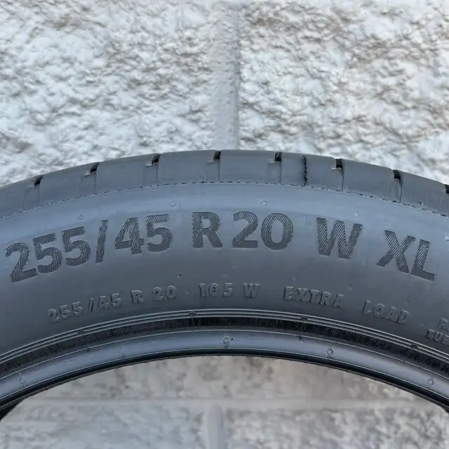 (98%)2x 255/45R20 & 2x 285/40R20 Continental EcoContact Summers in Tires & Rims in City of Toronto - Image 9