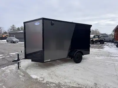 Aluminum Blackout 6x12 6.6 INT Enclosed cargoTrailer, View more