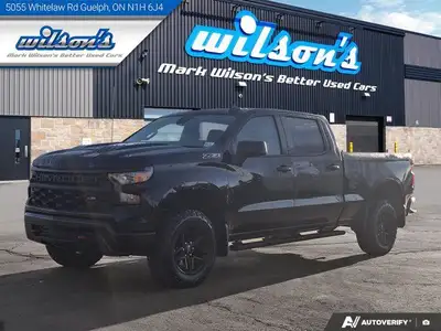 Come see this certified 2022 Chevrolet Silverado 1500 Custom Trail Boss Crew | 6.5' Box | Z71 | Powe...