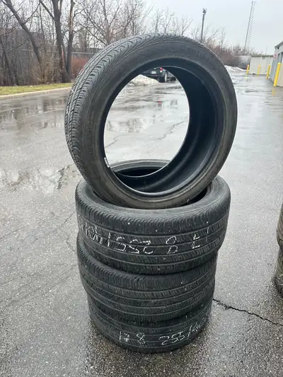 255/40/18 all season audi A6 S6 Bmw x1 4 series cadilac cts Lexus GS IS Mercedes C class A set of 4...
