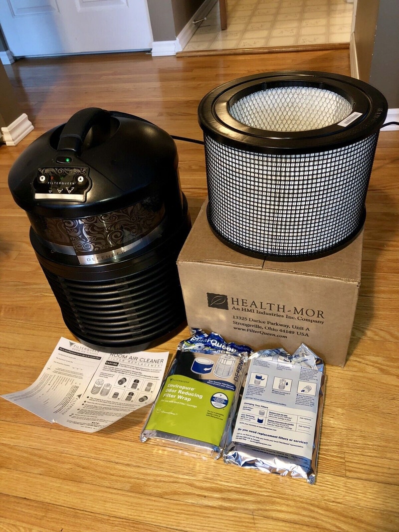 As New Filter Queen Defender AM4000 HEPA Air Purifier Heaters, Humidifiers & Dehumidifiers