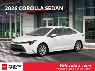 COROLLA LE CVT À chacun sa Corolla Existe-t-il une voiture parfaite pour tout le monde? Seule la Toy...