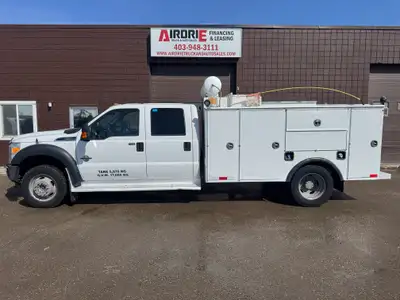 2015 Ford F-550 Service/Lube Truck 6.7L V8 Diesel 277,736 KM 4X4 DRW Underhood VMAC 11 FT Service Bo...