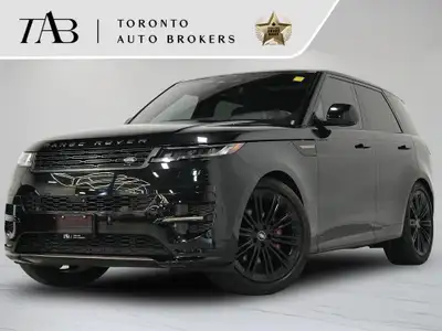 This 2023 Land Rover Range Rover Sport Dynamic SE P400 is a local Ontario vehicle with remaining man...