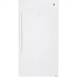 FREEZERS GE 21.3CU UP RIGHT FROST FREE WHITE OPEN BOX NEW, View more