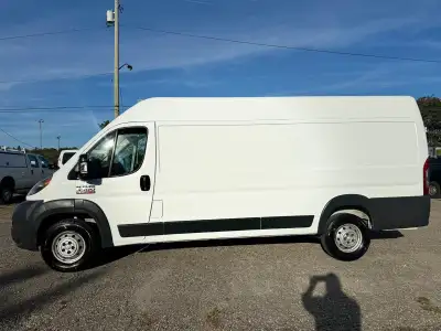 2017 Ram ProMaster 3500 Cargo Van Extended High Roof with shelves inside, auto ac, power windows, po...
